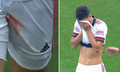 Φρικτός τραυματισμός ποδοσφαιριστή, αιμορραγούσε στα γεννητικά όργανα (video+photos)