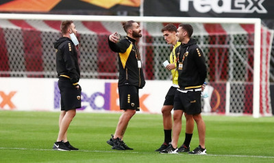 Μπράγκα-ΑΕΚ: Το ζέσταμα των «κιτρινόμαυρων» (photos+video)