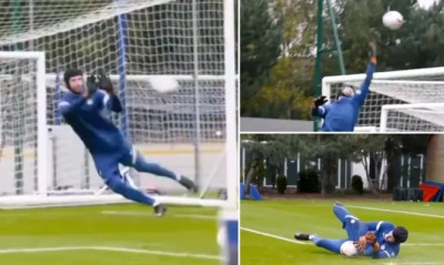 Τσέλσι: Αγέραστος Τσεχ, έγινε... viral στην προπόνηση (video+photos)