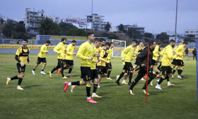 ΑΕΚ-Λέστερ: Η τελευταία προπόνηση πριν τη «μάχη» (photos)