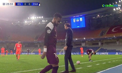 Champions League: Αποχώρησε τραυματίας ο Νεϊμάρ (video+photos)