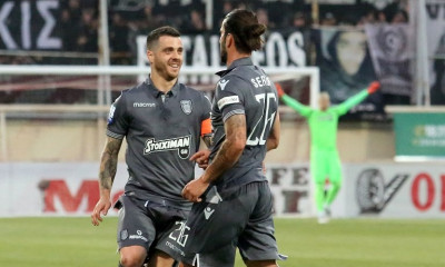 ΠΑΟΚ: Πανηγύρισε το γκολ του Ολιβέιρα ο Βιεϊρίνια (photos)