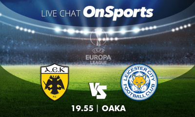 Live Chat ΑΕΚ-Λέστερ 1-2 (τελικό)