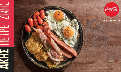 Άκης Πετρετζίκης: Pancakes πατάτας με αβγά και μπέικον