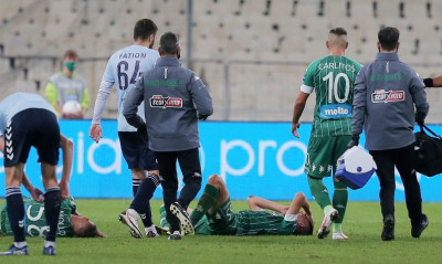 Σοκαριστικός τραυματισμός για Αλεξανδρόπουλο, «τρελάθηκε» ο Μπόλονι για την αλλαγή (video+photos)