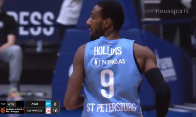 Ζενίτ - Ολυμπιακός: Το «καυτό» ξεκίνημα του Χόλινς (video)