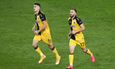 ΑΕΚ - Άρης: «Κιτρινόμαυρο» χρώμα η ενδεκάδα της Ρουμανίας (photos)