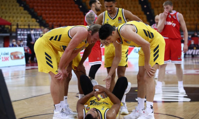 Ολυμπιακός - Άλμπα Βερολίνου: Τρομερή γκάφα των Γερμανών σε βολές (photos+video)