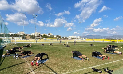 ΑΕΚ: Εργασίες στον χλοοτάπητα στα Σπάτα