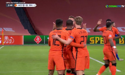 Nations League: Απλά και γρήγορα 2-0, η Ολλανδία καθαρίζει τη Βοσνία (videos)