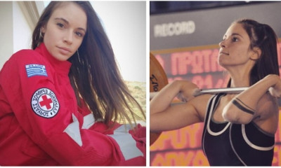 Κορονοϊός: Η εθελόντρια-αρσιβαρίστρια στη «μάχη» κατά της πανδημίας (photos)