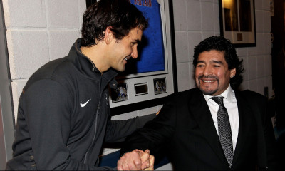 Ντιέγκο Μαραντόνα: Το παγκόσμιο τένις αποχαιρετά τον Θεό (photos+ videos)