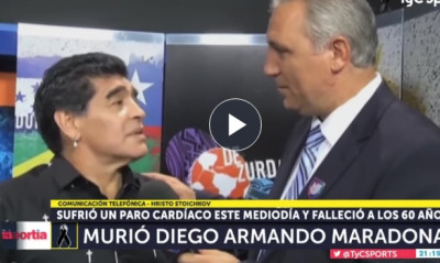 Ντιέγκο Μαραντόνα: Συγκλονίζει η ατάκα του Στόιτσκοφ