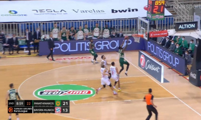 Παναθηναϊκός ΟΠΑΠ - Μπάγερν Μονάχου: Το σερί που έφερε το προβάδισμα (video)