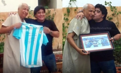 Μαραντόνα: Λύγισε και ο διαιτητής που δεν είδε το «Χέρι του Θεού» (photos+video)