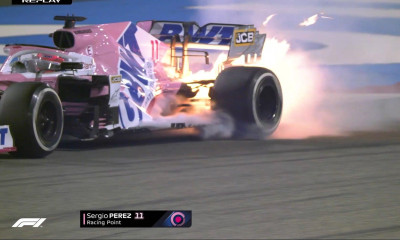 Formula 1: Πήρε φωτιά κι άλλο μονοθέσιο στο Μπαχρέιν (photos)