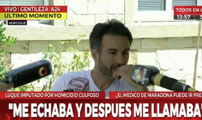 Ξέσπασε ο γιατρός του Ντιέγκο Μαραντόνα: «Έκανα ότι μπορούσα» (video+photos)