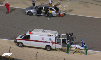 Formula 1: To ιατρικό ανακοινωθέν για την κατάσταση του Γκροζιάν (photos)