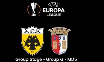 ΑΕΚ: Το πρόγραμμα με Μπράγκα