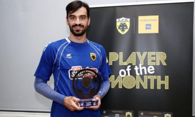 ΑΕΚ: MVP του Σεπτεμβρίου ο Τσιντώτας