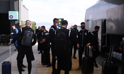 Ομόνοια-ΠΑΟΚ: Αναχώρησε για Κύπρο ο «Δικέφαλος του Βορρά» (photos)