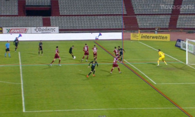 ΑΕΛ-Άρης: Το γκολ του Ματέο Γκαρσία που ακυρώθηκε! (video)