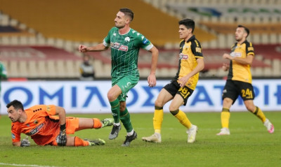 ΑΕΚ-Παναθηναϊκός: Χάθηκε η μπάλα στο ΟΑΚΑ - Το γκολ του Μακέντα