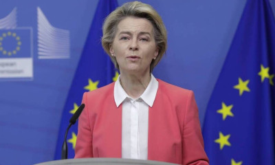 Φον ντερ Λάιεν: Πριν από το τέλος του 2020 είναι πιθανόν να εμβολιαστούν οι πρώτοι Ευρωπαίοι