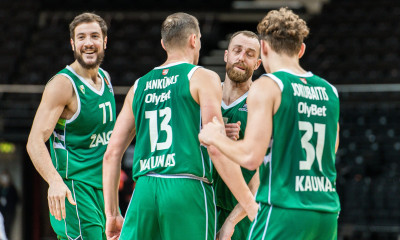 Ζαλγκίρις - Μπασκόνια 92-73: Τρίποντη… καταιγίδα στο Κάουνας