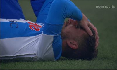 Ίντερ-Νάπολι: Αποχώρησε με δάκρυα από το γήπεδο ο Μέρτενς (video)