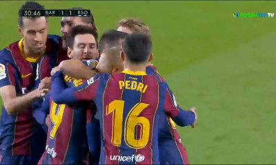 Μπαρτσελόνα-Σοσιεδάδ: Τους... ζάλισε ο Μέσι, το «κάρφωσε» ο Ζόρντι Άλμπα (video)