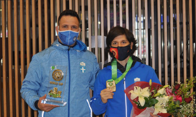 Πάλη: Επέστρεψε στην Αθήνα η Παγκόσμια Μαρία Πρεβολαράκη