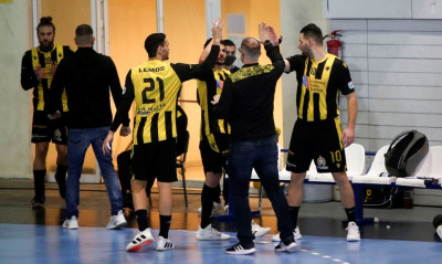 European Cup χάντμπολ: «Καθάρισε» την πρόκριση η ΑΕΚ, 37-19 την Πρίστινα (photos)