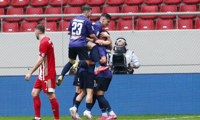 Ολυμπιακός-ΑΕΛ: Η ισοφάριση του Πινάκα και το γκολ του Ελ Αραμπί (video)