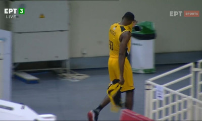 ΑΕΚ-Άρης: Αποχώρησε τραυματίας ο Κίνγκσλεϊ (video)