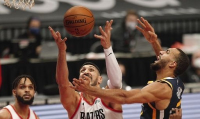 Μπλέιζερς-Τζαζ 100-120: Απίθανος Γκομπέρ - Κέρδισε μόνος του το Πόρτλαντ (photos+video)