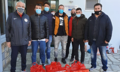 Ολυμπιακός Βόλου: Επίσκεψη στο ίδρυμα «Άσπρες Πεταλούδες»