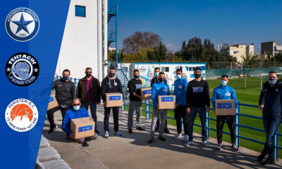 Ατρόμητος, Περιστέρι και Fentagin στο πλευρό των ανθρώπων που έχουν ανάγκη (photos)