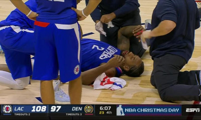 NBA: Τρόμαξαν με Λέοναρντ – Αποχώρησε αιμορραγώντας για τα αποδυτήρια (photos+video)
