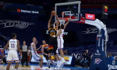 NBA: Εντυπωσιακός Γκομπέρ στο Top 10 (video)