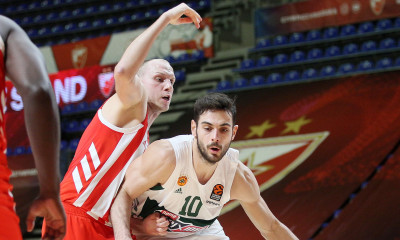 Ερυθρός Αστέρας - Παναθηναϊκός ΟΠΑΠ 74-71: Τραγικοί οι «πράσινοι», πάλεψε μόνος του ο Παπαπέτρου