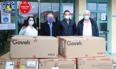 Αστέρας Τρίπολης: Δωρεά για τη μάχη κατά της πανδημίας (photos)