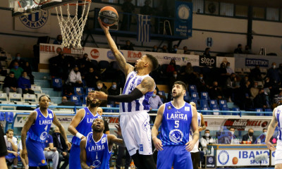 Ηρακλής-Λάρισα 73-69: «Ροπαλιά» από Χάτσερ-Χάνλαν!