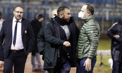 Λαμία-Άρης: Ένταση με Παπαϊωάννου και Μάντζιο στη φυσούνα