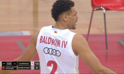 Ολυμπιακός - Μπάγερν Μονάχου: Ένταση με Μπόλντγουϊν και τεχνική ποινή (video)