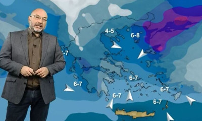 Καιρός: Η Ελλάδα στα δύο! Η προειδοποίηση Αρναούτογλου και ο χειμώνας που... έρχεται!