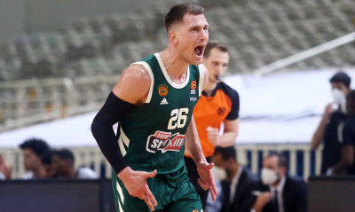 Παναθηναϊκός ΟΠΑΠ-Βιλερμπάν 88-71: «Δολοφόνος» Νέντοβιτς «σμπαράλιασε» τους Γάλλους