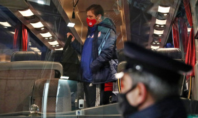 ΠΑΟΚ-Ολυμπιακός: Οι τελευταίες οδηγίες του Μαρτίνς στα αποδυτήρια της Τούμπας (photos)