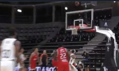 Βιλερμπάν-Ολυμπιακός: Το πιο τυχερό καλάθι της χρονιάς (video)