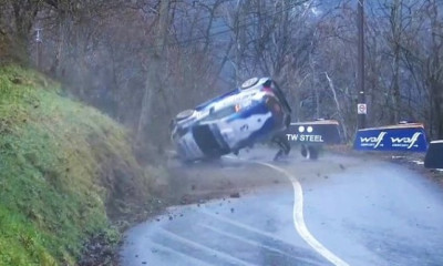 Τρομακτικό ατύχημα στο ράλι του Μόντε Κάρλο (photos+video)